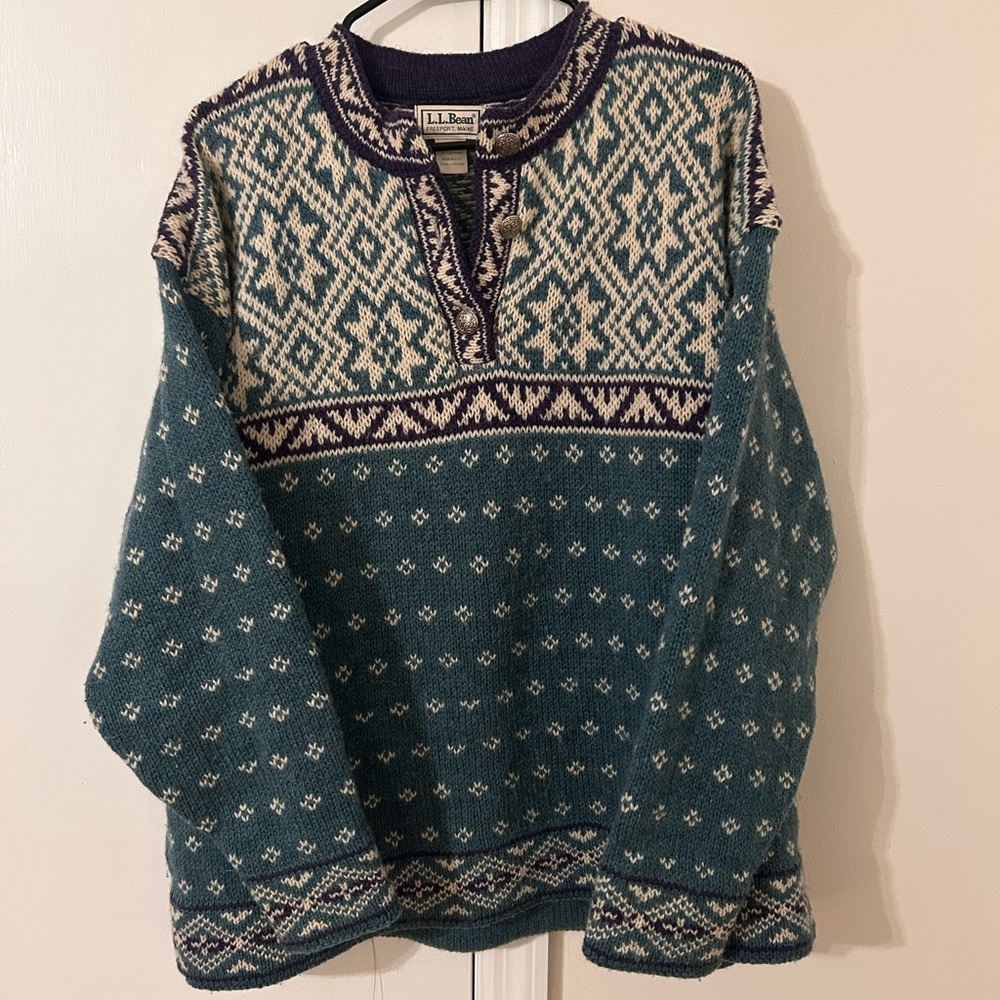 Vintage L.L. Bean Wool Sweater